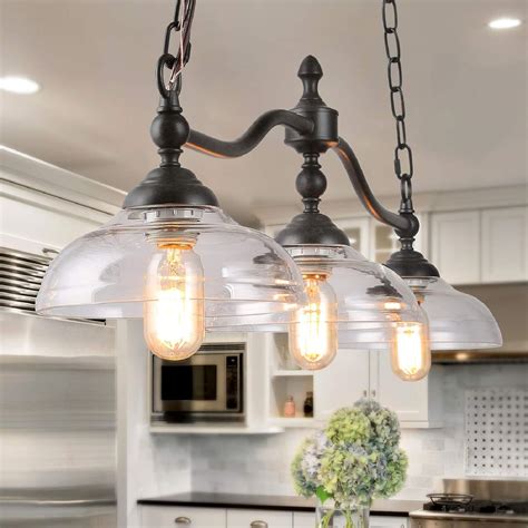 farmhouse dining room lighting amazon|rustic lighting for dining room.